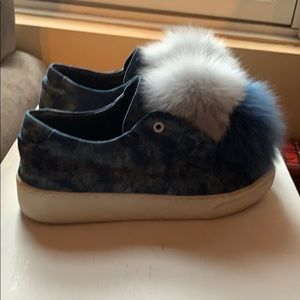 Here/now Pom Pom Sneakers